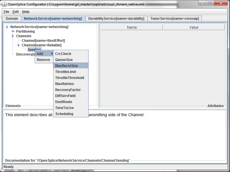 Adding an element in Configurator