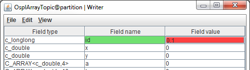 Writer Window Input Error