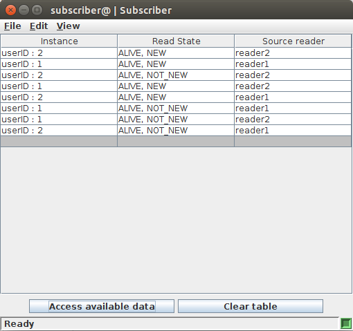 Subscriber Access Window