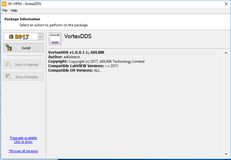 DDS windows install