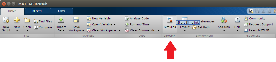 Start Simulink