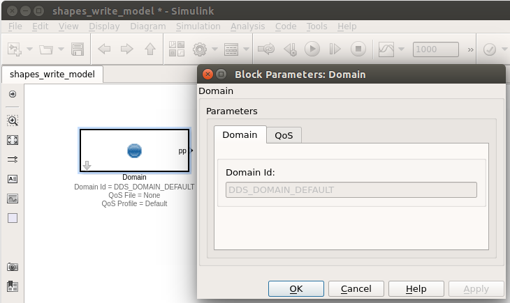 Domain Block Parameters