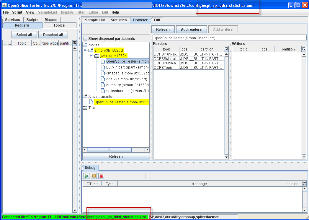 Browser window