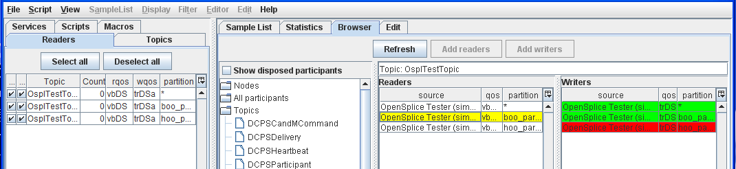 Reader with ‘boo’ partition selected